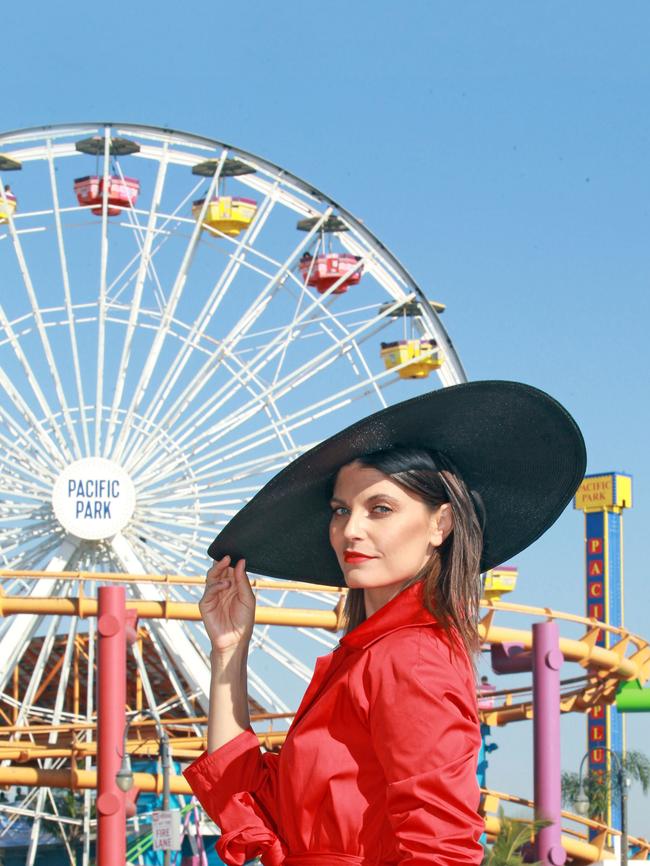 Zoe Ventoura prepares for the Spring Racing Carnival. Picture: Matt Symons/Coleman-Rayner