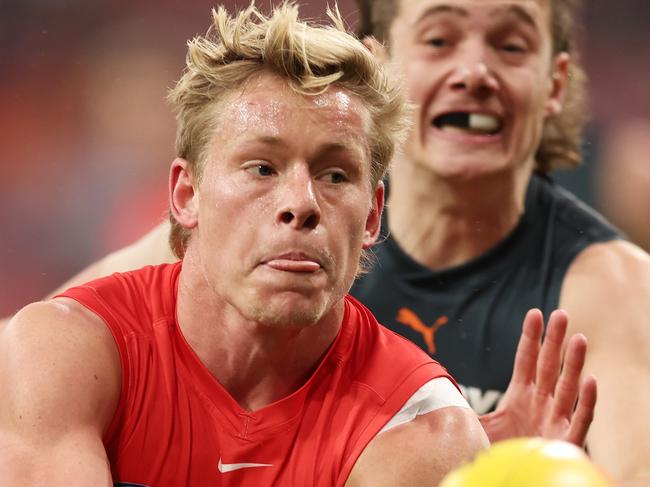 Isaac Heeney was prominent again. Picture: Getty Images