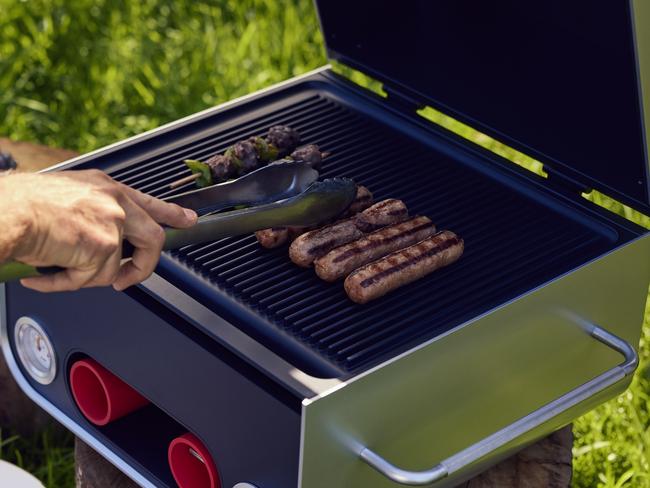 LAVO's hydrogen-powered barbecue in action. Picture: Studio Air