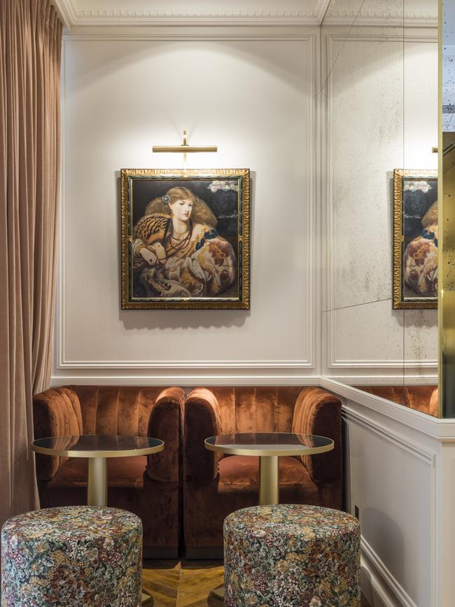 Original art, bespoke furniture and plenty of vibe at Hotel Grand Powers, Paris. Source: Supplied