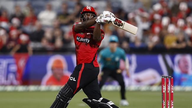 Andre Russell played for the Renegades last summer (Photo by Darrian Traynor/Getty Images)