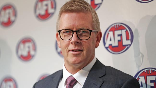 AFL football operations manager Steve Hocking.