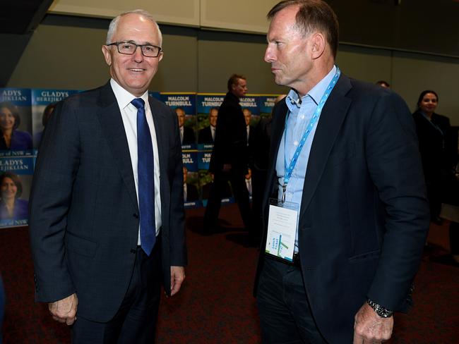 Malcolm Turnbull’s 30 straight Newspoll losses has put him on par with the “failed leadership” of Tony Abbott’s poll defeats. Picture: AAP Image/Dan Himbrechts