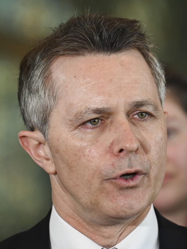 Federal Education Minister Jason Clare is concerned that disadvantaged children are missing out on childcare. Picture: NewsWire / Martin Ollman