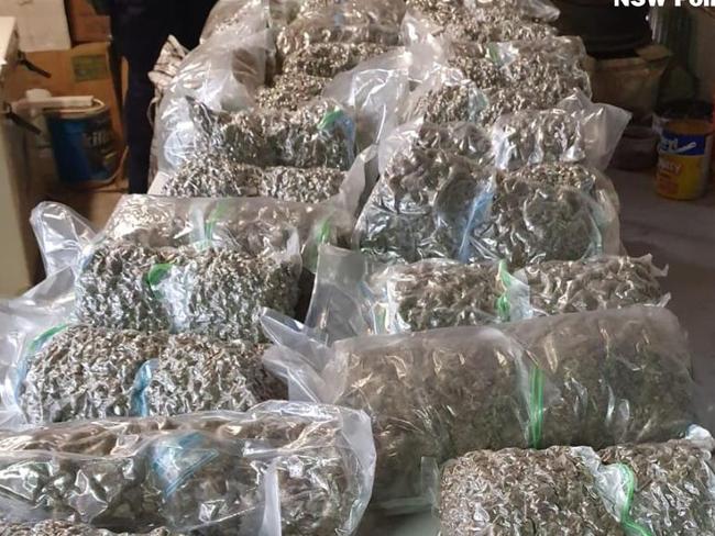 Sydney-based money laundering, cannabis supply syndicate dismantled after 11 charged. In July 2019, the State Crime Command’s Organised Crime Squad and the NSW Crime Commission established Strike Force Riche to investigate a criminal syndicate involved in cannabis cultivation and money laundering. Their inquiries uncovered a network operating multiple hydro houses in residential areas across Sydney’s south west. Police will allege the syndicate cultivated and supplied large commercial quantities of cannabis in NSW and interstate. Picture: NSW Police