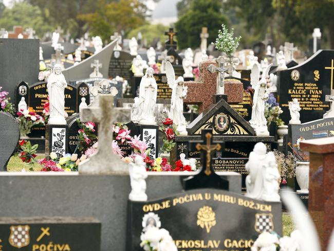 SUNDAY TELEGRAPH - 30/11/19Rookwood Cemetery in Western Sydney pictured. Sydney will run out of burial grounds shortly and there is a push to bury bodies together rather than separately. Picture: Sam Ruttyn