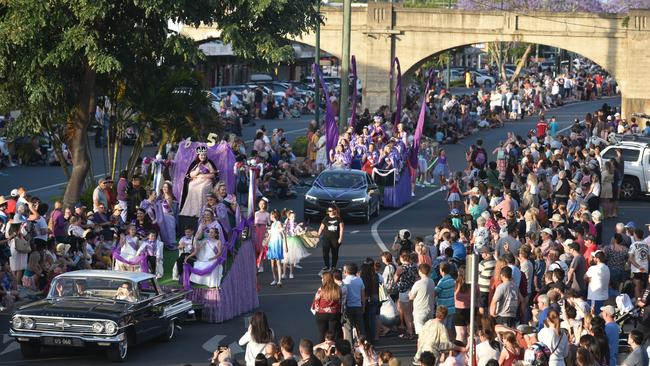 Sadly, there will be none of this in 2020, but thankfully there have been no confirmed cases of coronavirus among Grafton’s thriving jacaranda population.