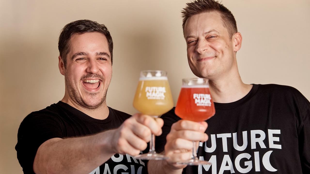 Sean Astill and Rhys Pike of Future Magic Brewing Co.