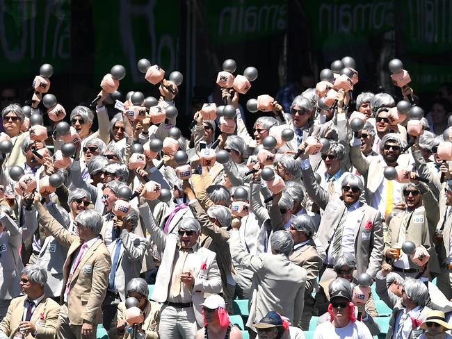 The Richies are seen at the SCG Test in 2019. Picture: File