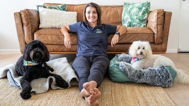 Due to government guidelines in regard to public gatherings, RSPCA Queensland's School for Dogs trainer De Durdevic said they're using the internet to bring the school to your lounge room.