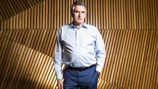 Ross McEwan will end his NAB chief executive role in April and retire on July 1. Picture: Aaron Francis