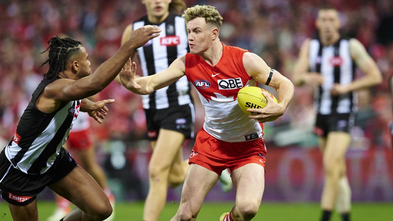 Chad Warner has signed a new deal with Sydney. Picture: Brett Hemmings/AFL Photos/via Getty Images