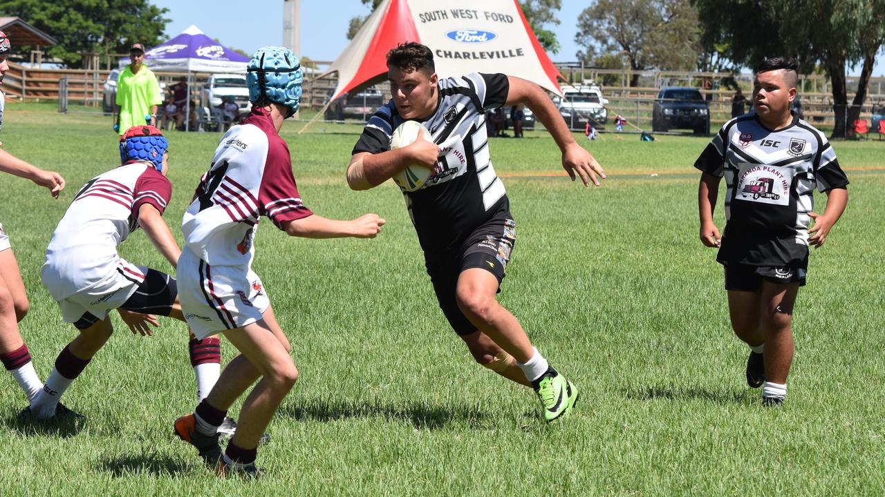 Mitchell Magpies v Wallumbilla-Surat Redbulls U16. Adrian Vowles Cup 2020.