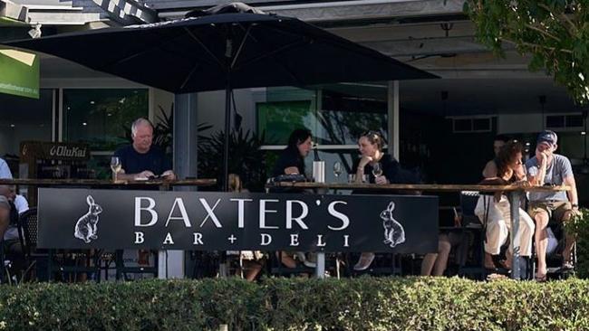 Baxter's Bar and Deli at Noosaville.