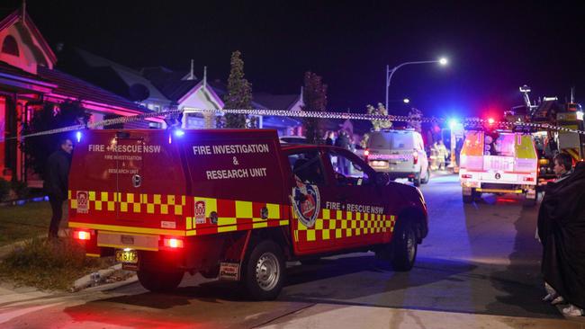 Police are continuing to investigate who was responsible for the fatal blaze at an Elderslie home. Picture: Dean Asher