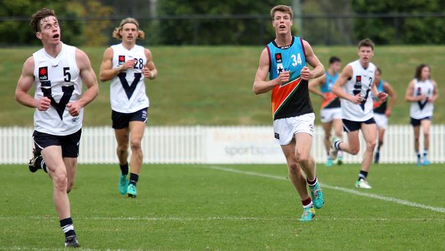 Nick Blakey in action for the Allies during the national under-18 championships.