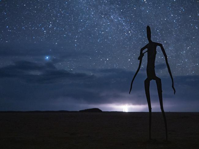 Antony Gormley Sculptures at Lake Ballard, near Menzies