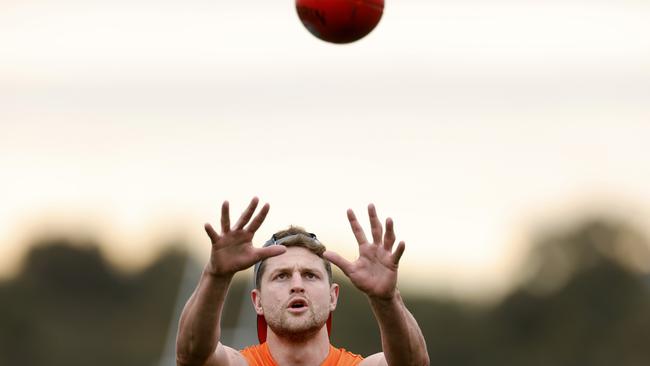 Jacob Hopper is set to follow ex-Giants teammate Tim Taranto to Richmond. Picture: Phil Hillyard