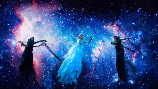 Kate Miller-Heidke performs Zero Gravity during Eurovision grand final last year. Picture: Jack Guez/AFP