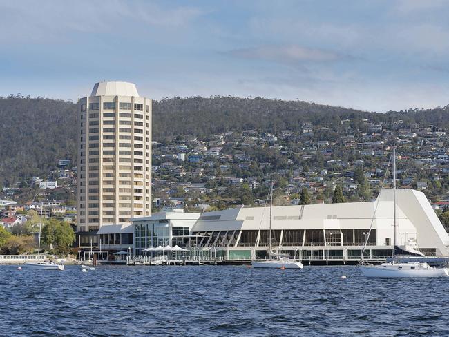 Wrest Point Casino, Sandy Bay, as seen from the Derwent RiverPicture: MATHEW FARRELL