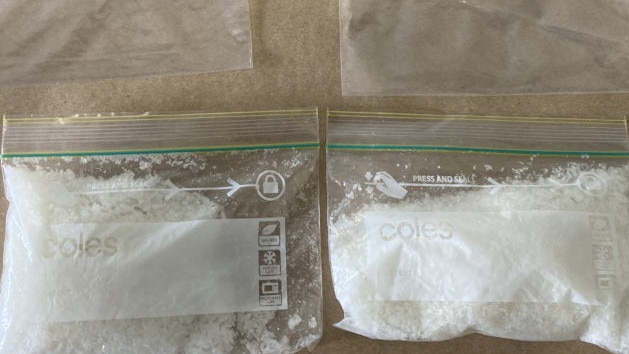 Drugs seized by Queensland police.