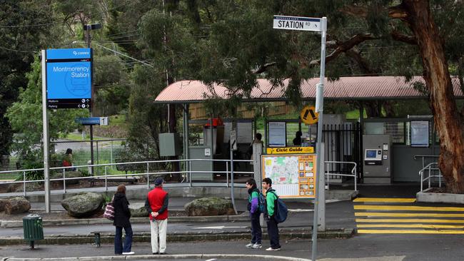 A tree fell across Montmorency station last night, causing buses to replace trains.