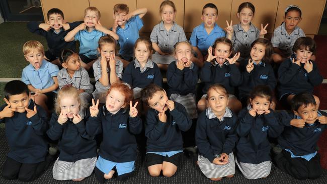 St Anthony’s PS Prep PLB Back row: Aiden Prendergast, Jett Augustynowicz, Isaiah Box, Nora Lynch, Max Jaques, Kaea Huta, Talei Obermaier. Middle Row: Flynn Baulch, Manseerat Johal, Maggie Delahunty, Meabh Rafferty, Brooklyn Cockerell, Sophie Morrison, Maksim Giacomazzo, Jesse Griffiths. Front Row: Tye Spiteri, Mia Bartlett, Riley Simons, Roman Manuk, Alannah Spiteri, Maliyah Smarrelli, Jaden Bulusan Absent: Kiara Comito Picture Mark Wilson