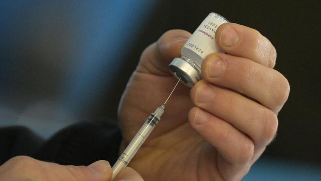 There have been more reports of bloodclotting associated with the AstraZeneca vaccine. Photo by Juan MABROMATA / AFP)