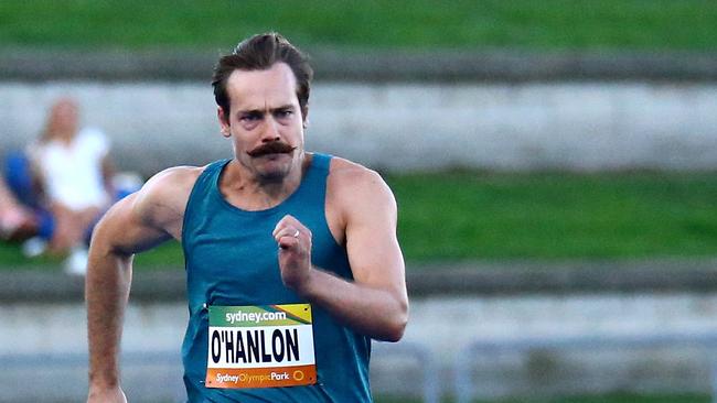 Evan O'Hanlon racing in Sydney prior to the coronavirus pandemic. He is hoping to compete at next year’s Winter Olympics.