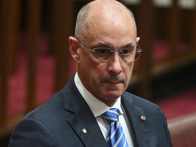 CANBERRA, AUSTRALIA, NewsWire Photos. JUNE 15, 2023: Senator David Van in the Senate at Parliament House in Canberra. Picture: NCA NewsWire / Martin Ollman