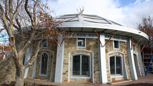 The Baha'i Centre in Hobart as it neared completion