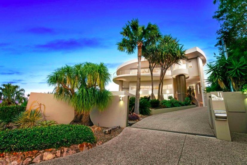 A "SIX-STAR resort-style" home part of millionaire's row in Alexandra Headland's coveted golden triangle has suddenly hit the market for only the second time. Picture: Contributed