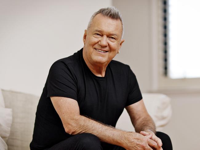 DAILY TELEGRAPH - 8.2.25*** WARNING *** STRICT EMBARGO UNTIL FEB 23RD ***Jimmy Barnes pictured at his home in Botany today. Picture: Sam Ruttyn