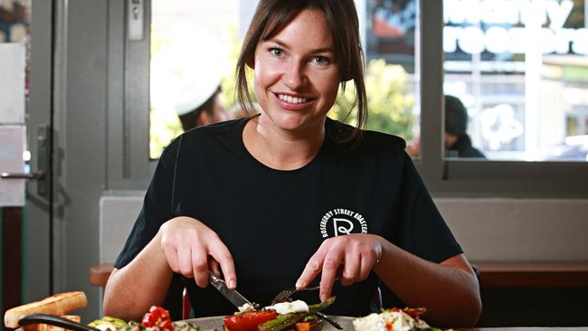 Jessie Slattery at Roseberry Street Cafe. Picture: Adam Yip