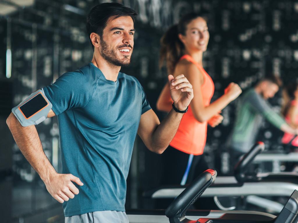 They look happy. They must be getting value for money for their gym memberships. Picture iStock