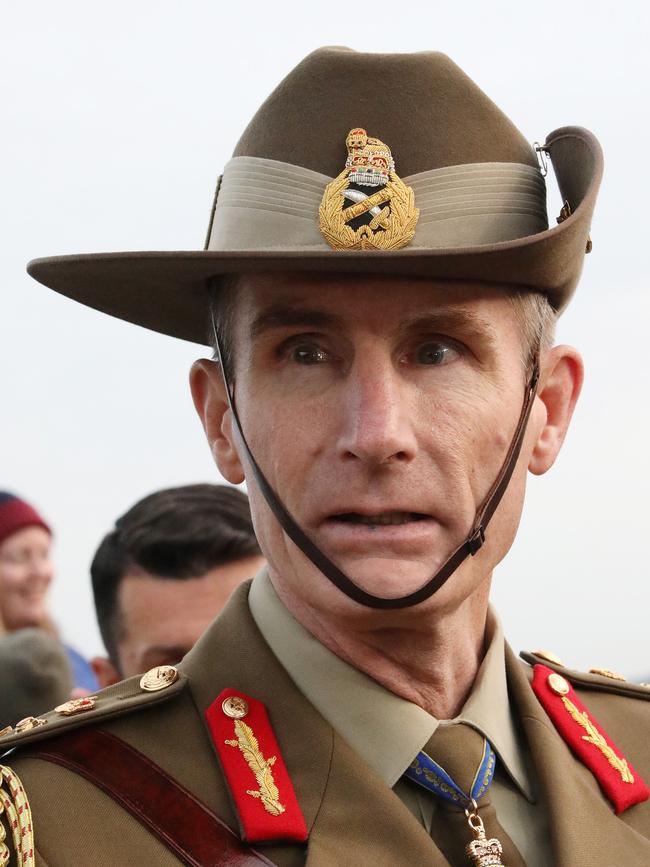 Chief of Army Lieutenant General Angus Campbell. Picture: Ella Pellegrini