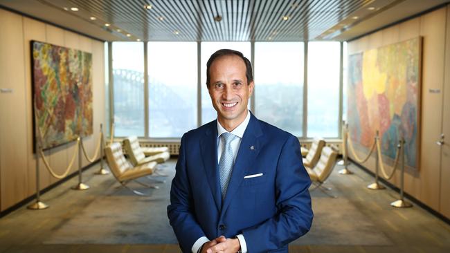 AMP chief executive Francesco De Ferrari. John Feder/The Australian.