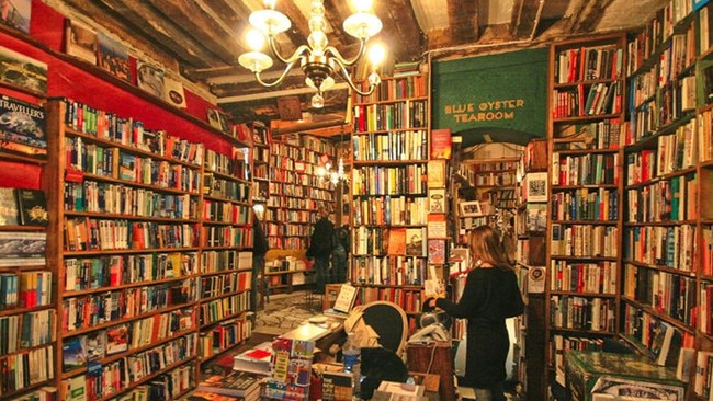 Shakespeare And Company bookshop.