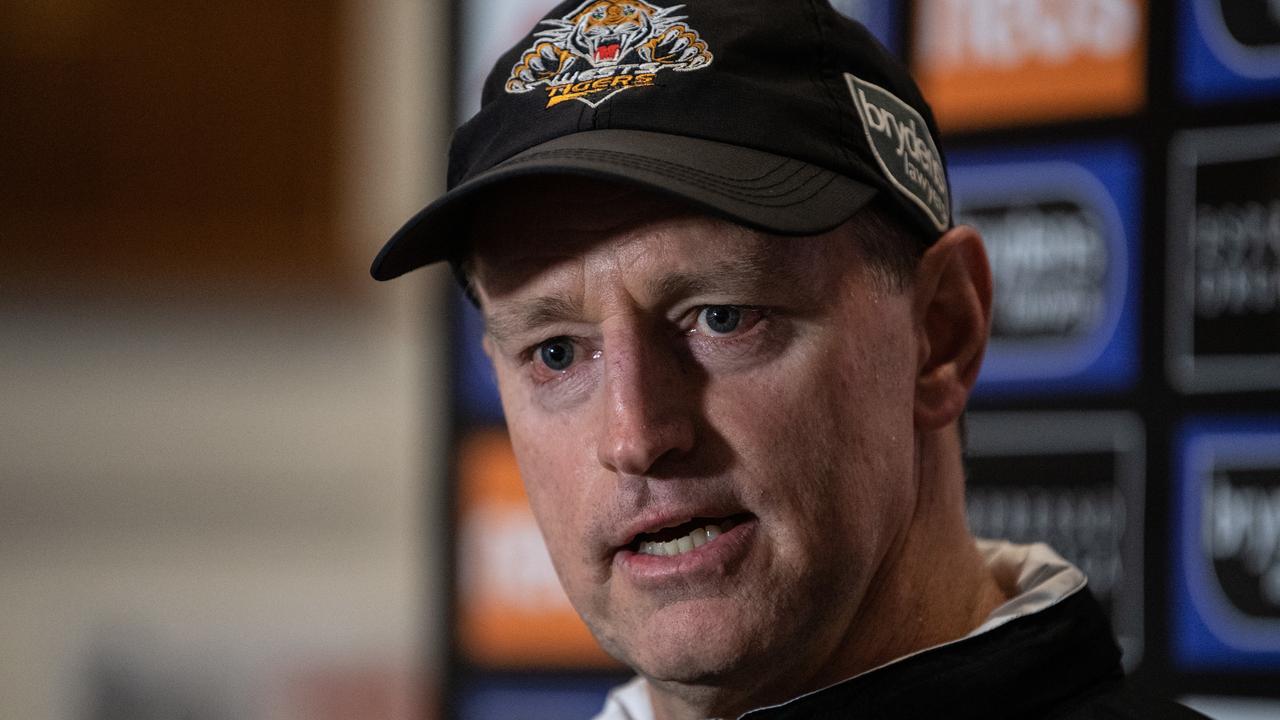 Wests Tigers head coach Michael Maguire has shut down rumours he is after the Cowboys’ gig.