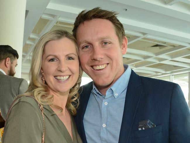 Lisa and Glenn O’Kearney at St Hilda’s Foundation Legacy Lunch at Sheraton Mirage, Main Beach. Picture: Regina King