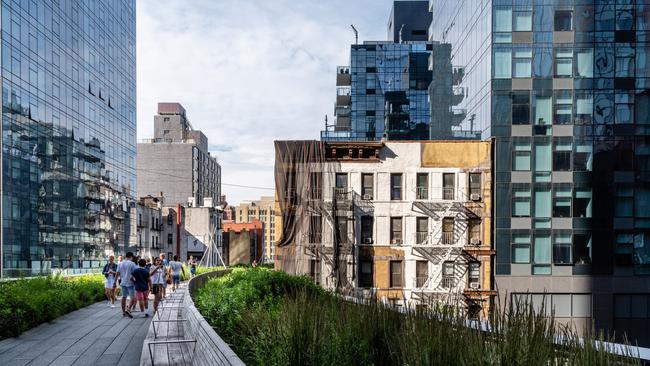 The High Line is an elevated linear park, greenway and rail trail – created on a former New York Central Railroad. Picture: iStock