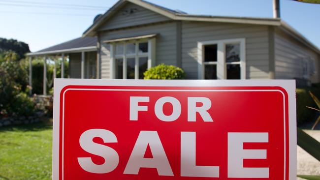 A For Sale Sign Outside a House. Picture: File.