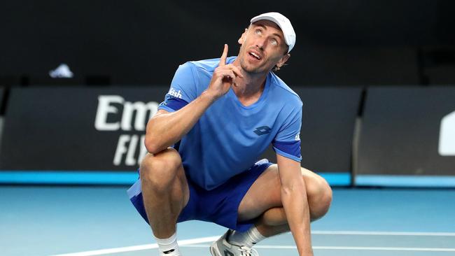 John Millman of Australia. Photo by Kelly Defina/Getty Images)