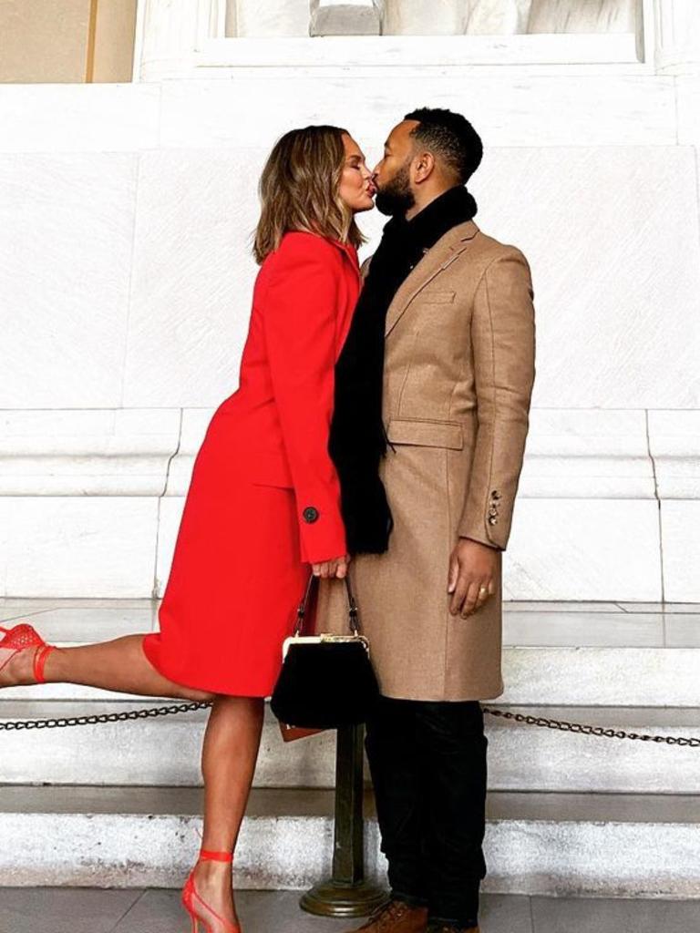 Chrissy Teigen and John Legend.