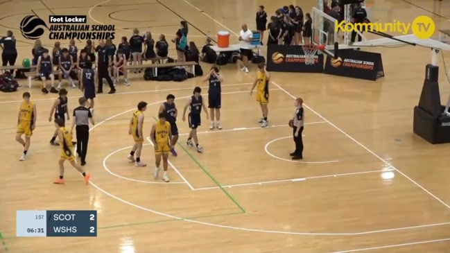 Replay: Basketball Australia School Championships Day 3 - (20M3) The Scots College v Willetton Senior HS