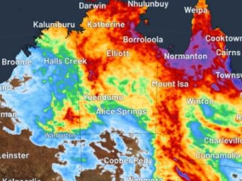 Rain forecast for Australia this week. Picture WeatherZone.JPG