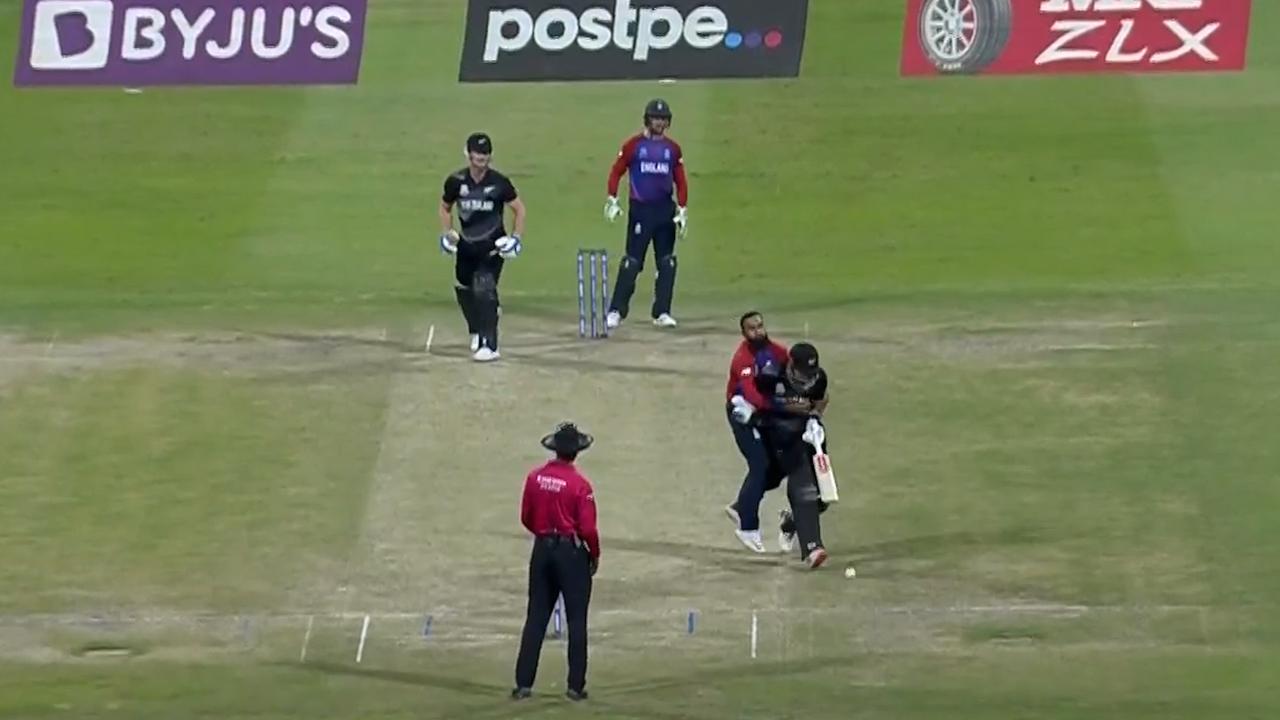 New Zealand turned down a crucial single during their run-chase. Photo: Fox Sports