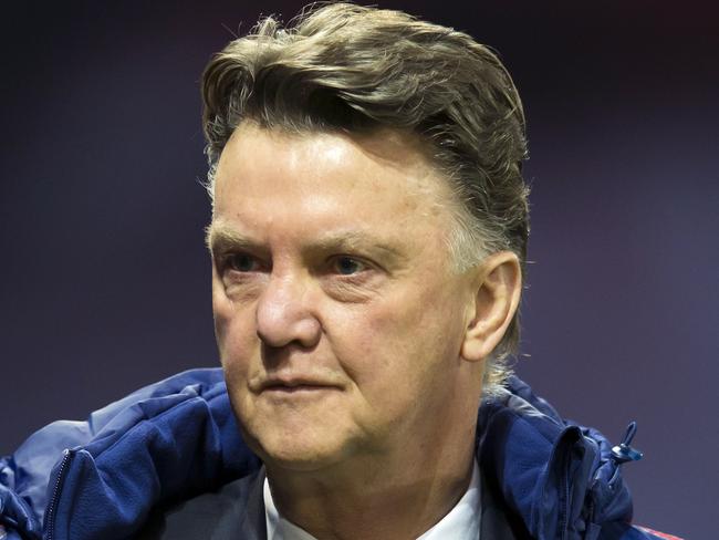 FILE - In this Tuesday, Feb. 2, 2016 file photo, Manchester United's manager Louis van Gaal waves as he takes to the touchline before the English Premier League soccer match between Manchester United and Stoke City at Old Trafford Stadium, Manchester, England. Manchester United has fired manager Louis van Gaal after two turbulent years at the English Premier League club, it was reported on Monday, May 23, 2016. Former Chelsea manager Jose Mourinho is expected to replace Van Gaal. (AP Photo/Jon Super, File)