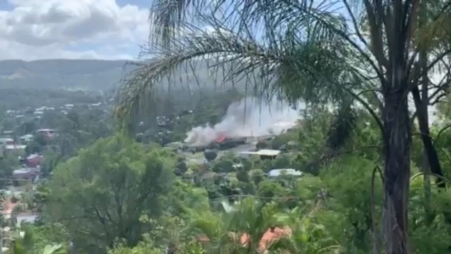 Two homes gutted by fire in Mudgeeraba, Gold Coast