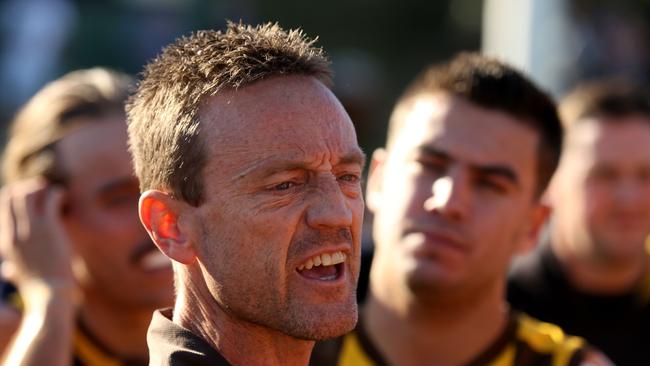 John Brown has stepped down as coach of Rowville. Picture: Stuart Milligan
